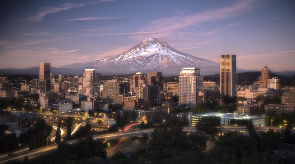 Photograph Scott Spiker Portland on One Eyeland